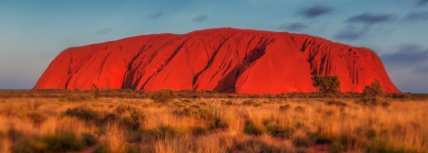 Uluru Ayers Rock heilige plek Anangu-stam Aboriginals